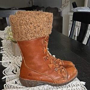 EL NATURALISTA LEATHER BOOTS WOMEN